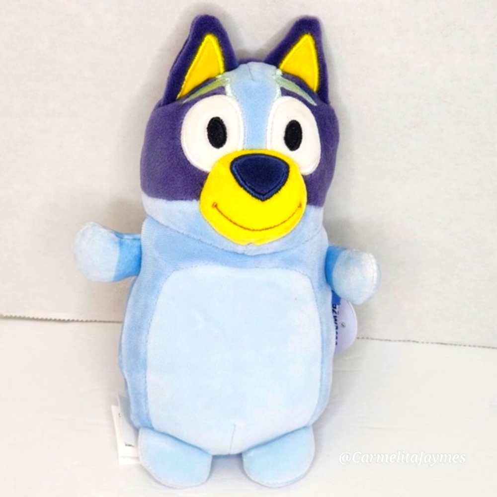 BLUEY 🐶5" Blue Dog Character Cartoon Mini HugMees BBC Studio X Squishmallow NWT
